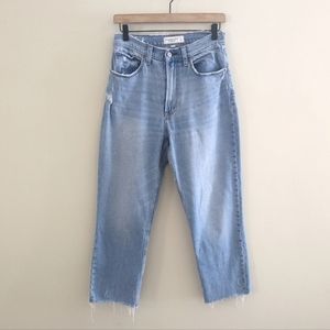 Ab & Fitch The Ankle Straight Curve Love Jeans